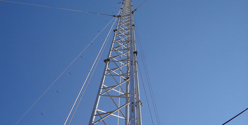 Ropes for Communication Tower Support